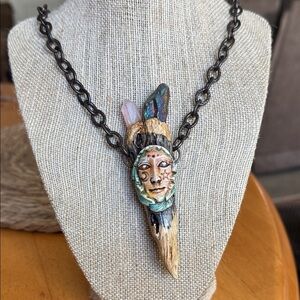 Handcrafted Tribal Pendant Necklace